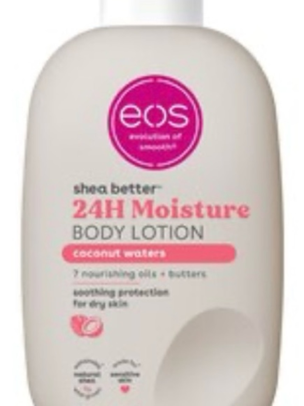 2 Eos Shea Better 24H Moisture Body Lotion - Coconut Waters (Pink)